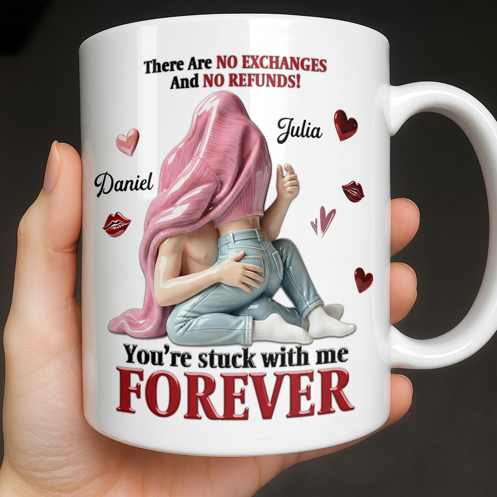 You're Stuck With Me Forever, Hearts and Lips