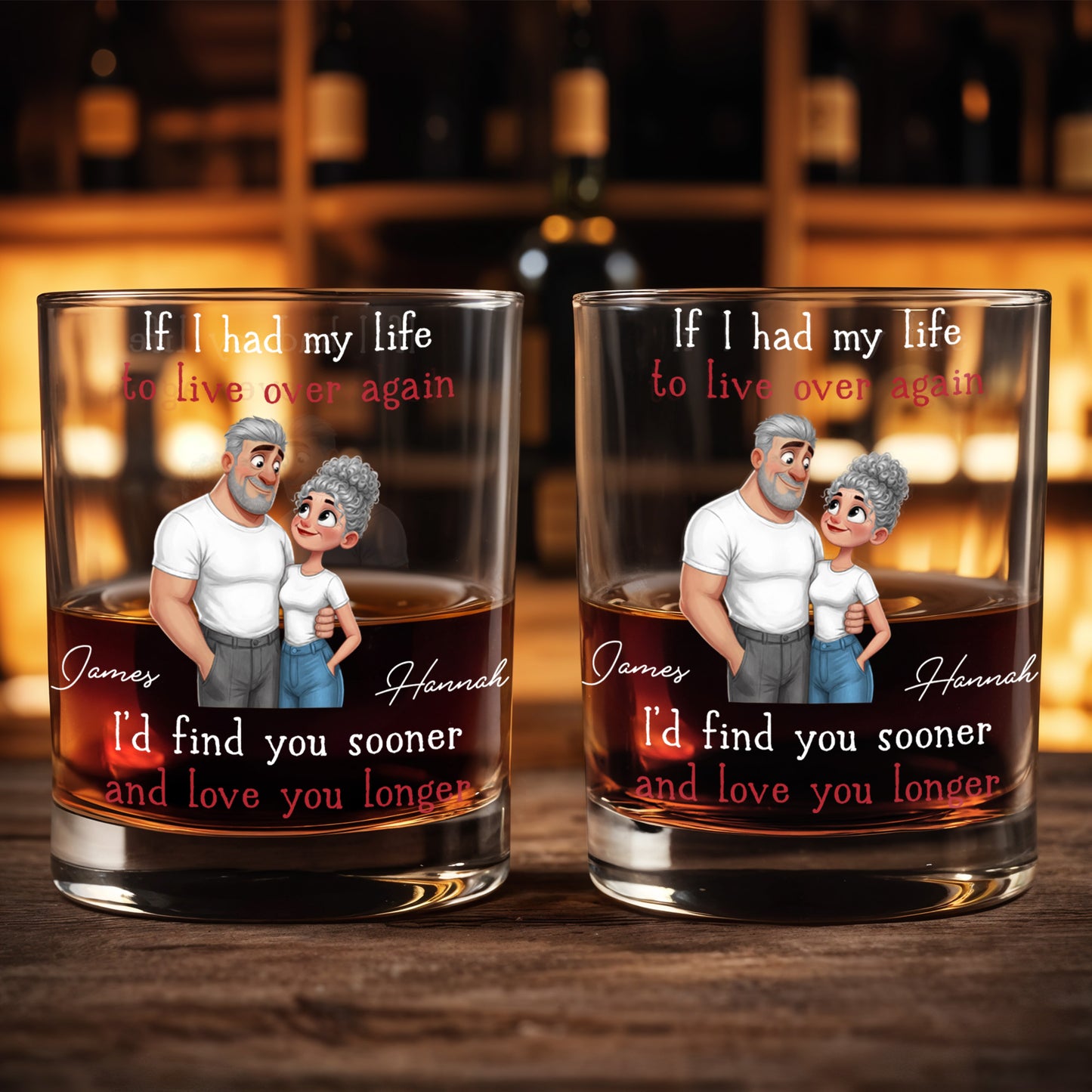 If I Had My Life To Live Over Again I'd Find You Sooner And Love You Longer