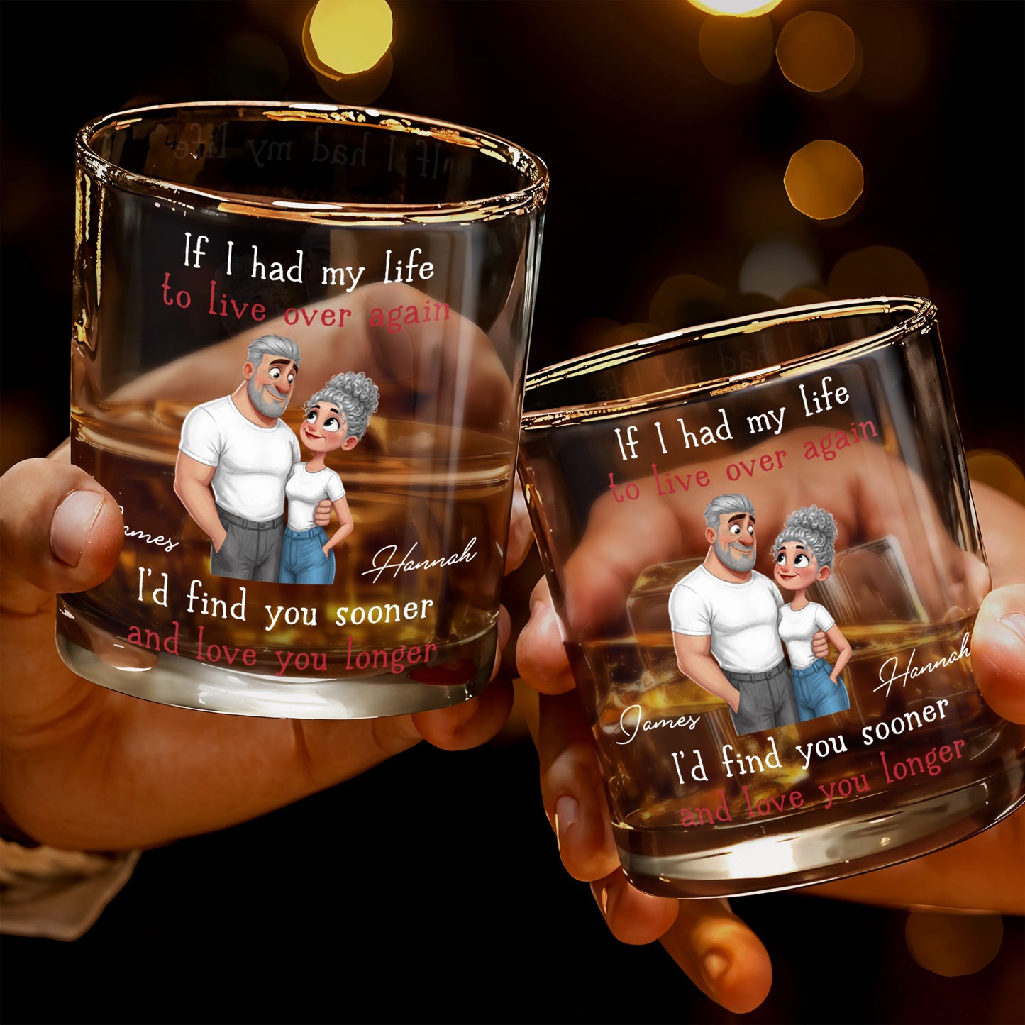 If I Had My Life To Live Over Again I'd Find You Sooner And Love You Longer