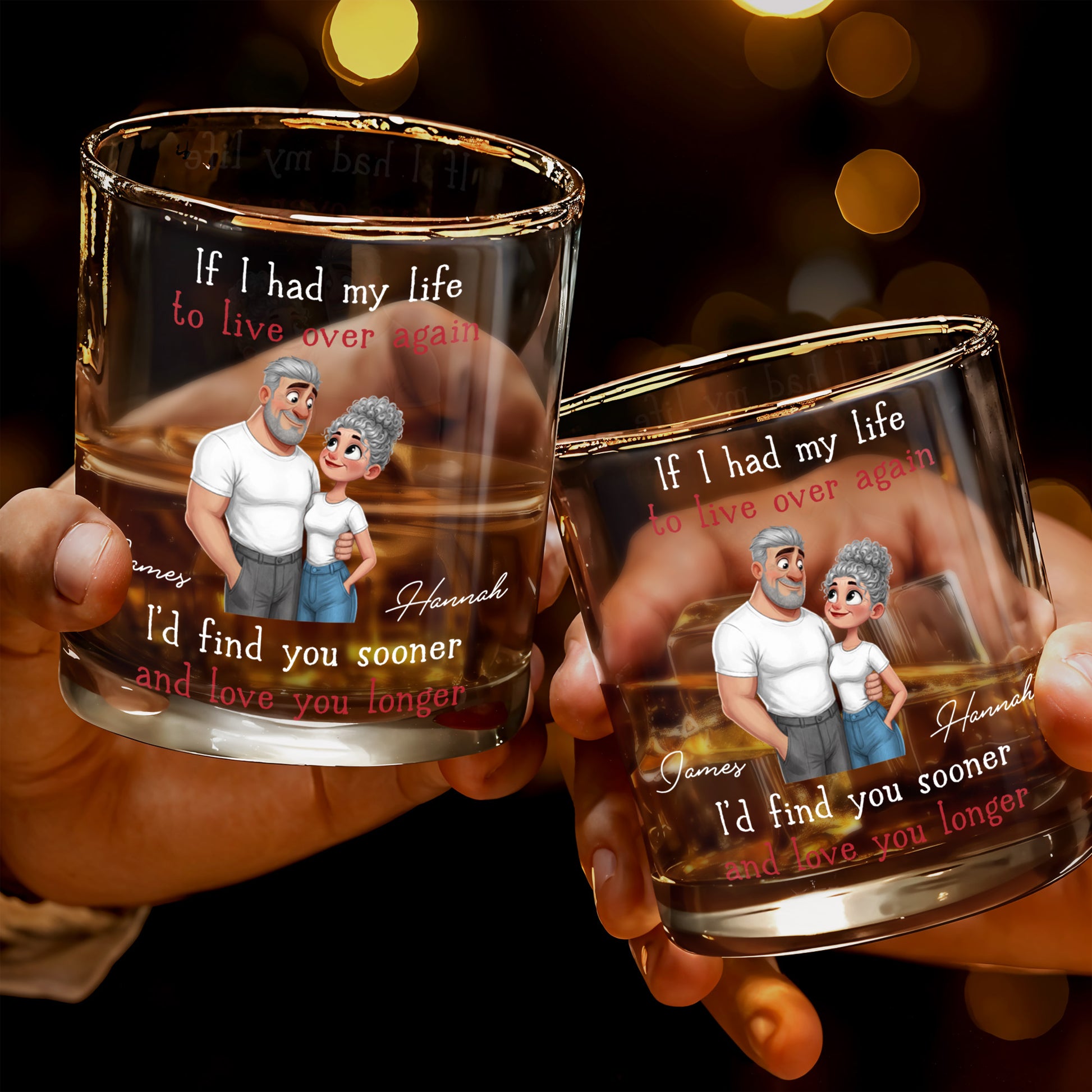 If I Had My Life To Live Over Again I'd Find You Sooner And Love You Longer