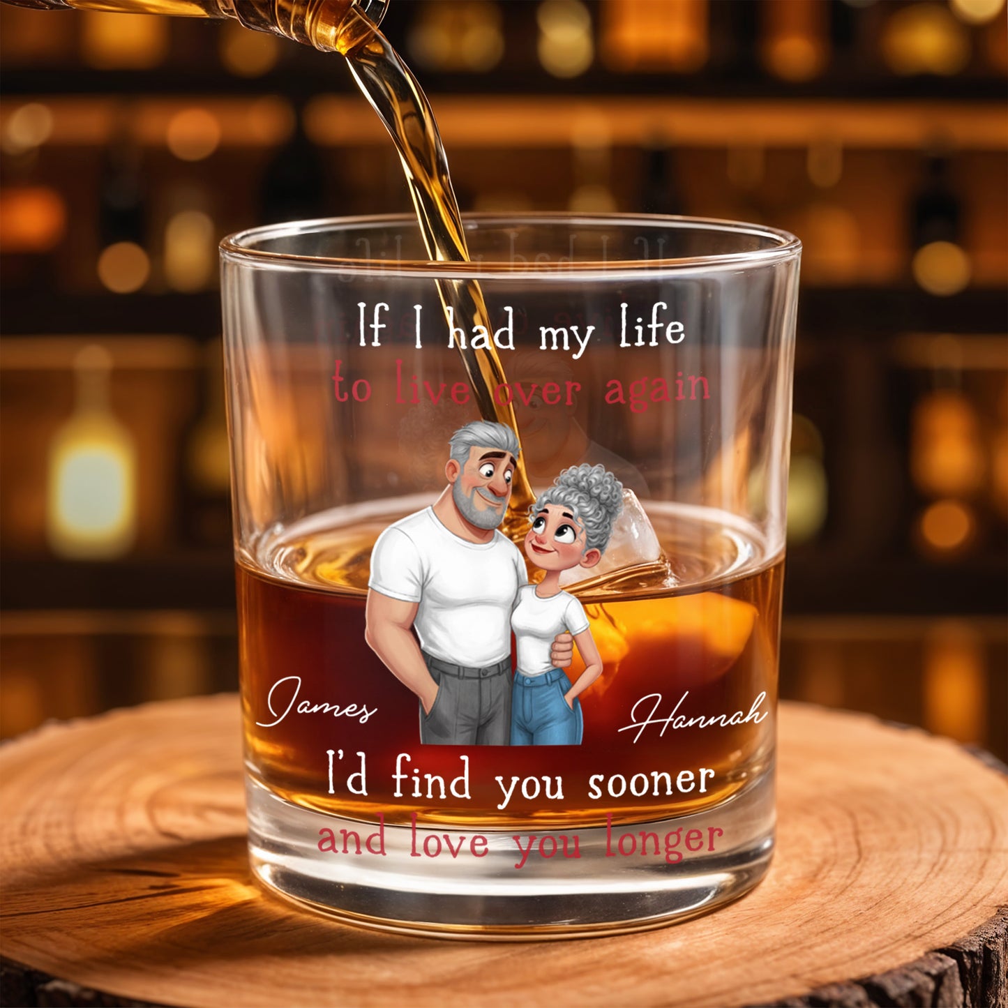 If I Had My Life To Live Over Again I'd Find You Sooner And Love You Longer