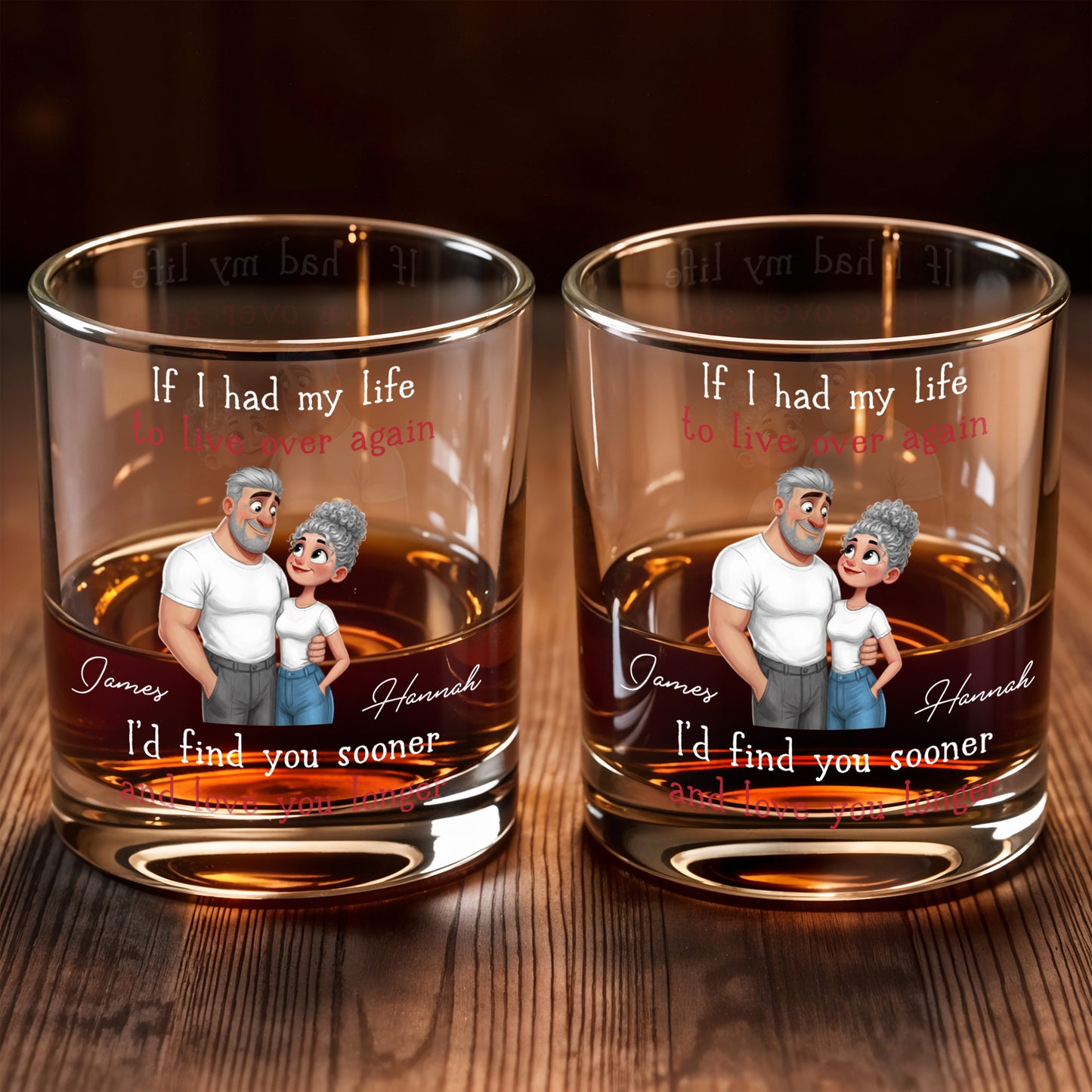 If I Had My Life To Live Over Again I'd Find You Sooner And Love You Longer