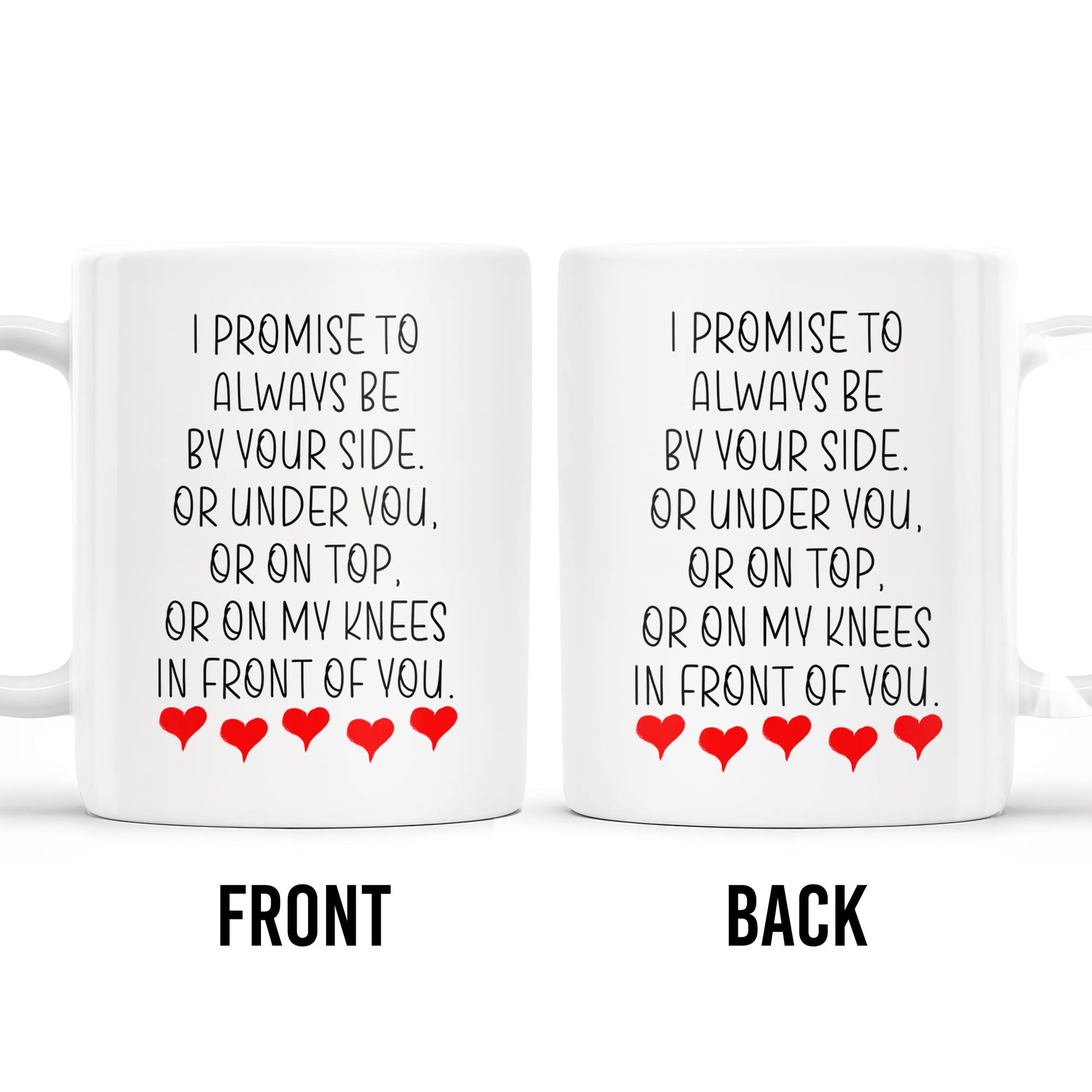Promise To Always Be By Your Side Romantic Hearts Design