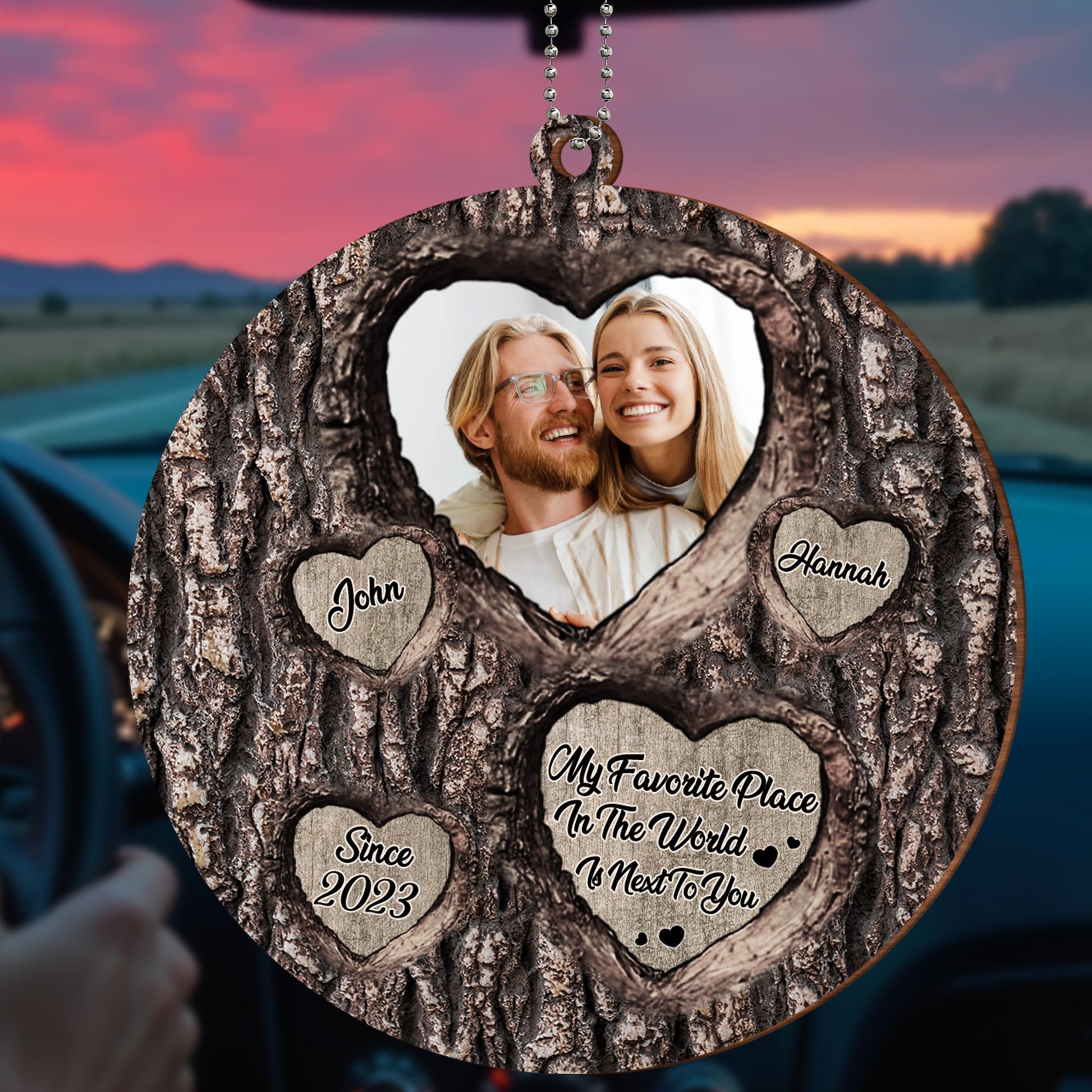 My Favorite Place In The World Is Next To You, Heart Tree Design