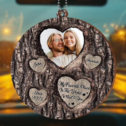 My Favorite Place In The World Is Next To You, Heart Tree Design