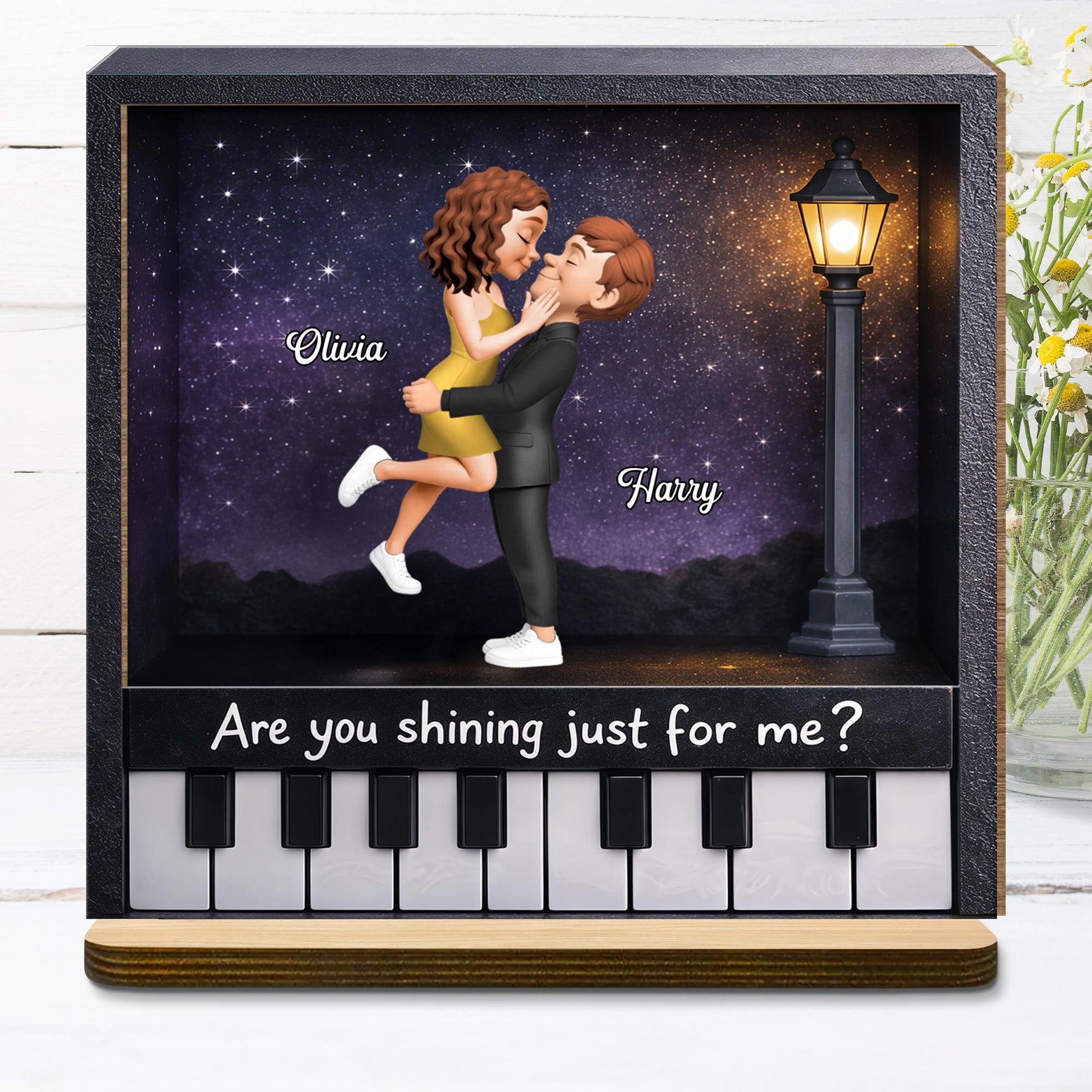 Are You Shining Just for Me With Stars and Couple