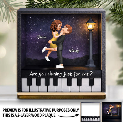 Are You Shining Just for Me With Stars and Couple