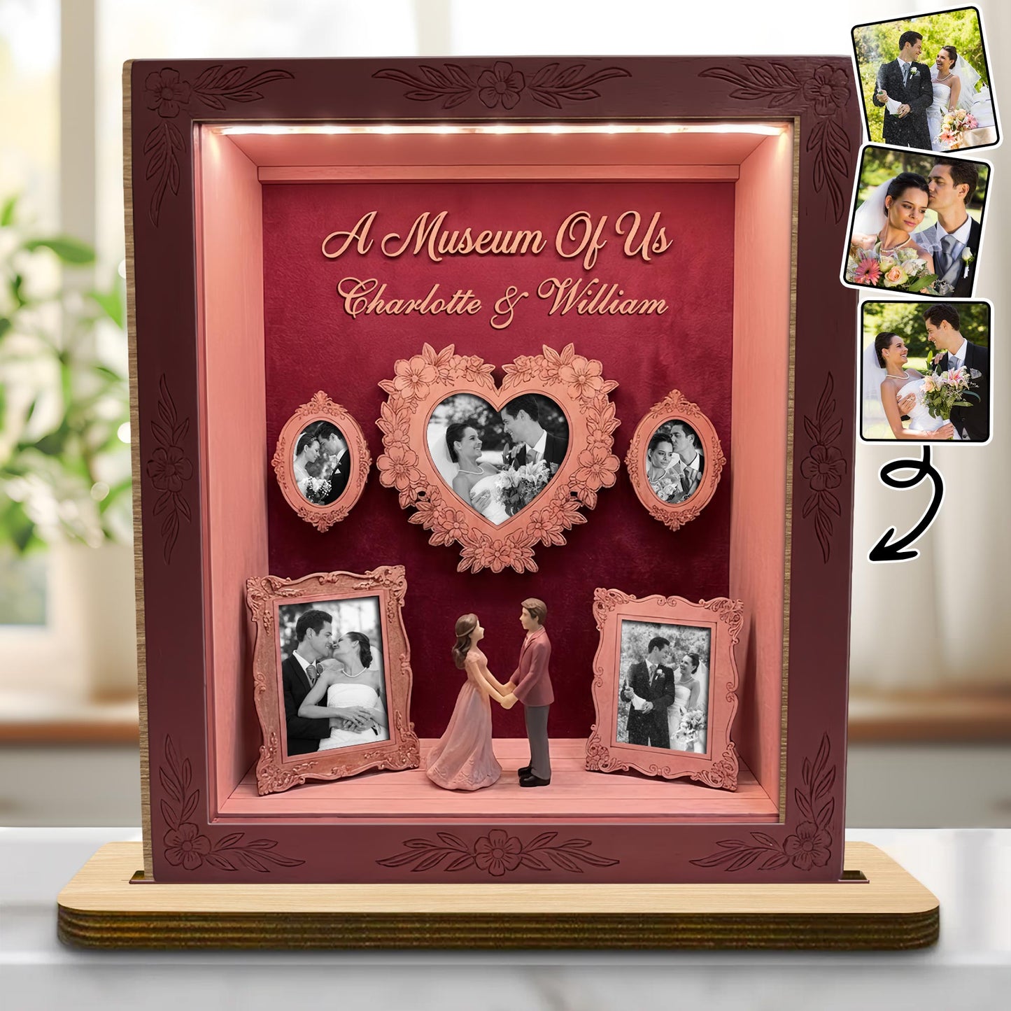 A Museum Of Us With Frames And Heart