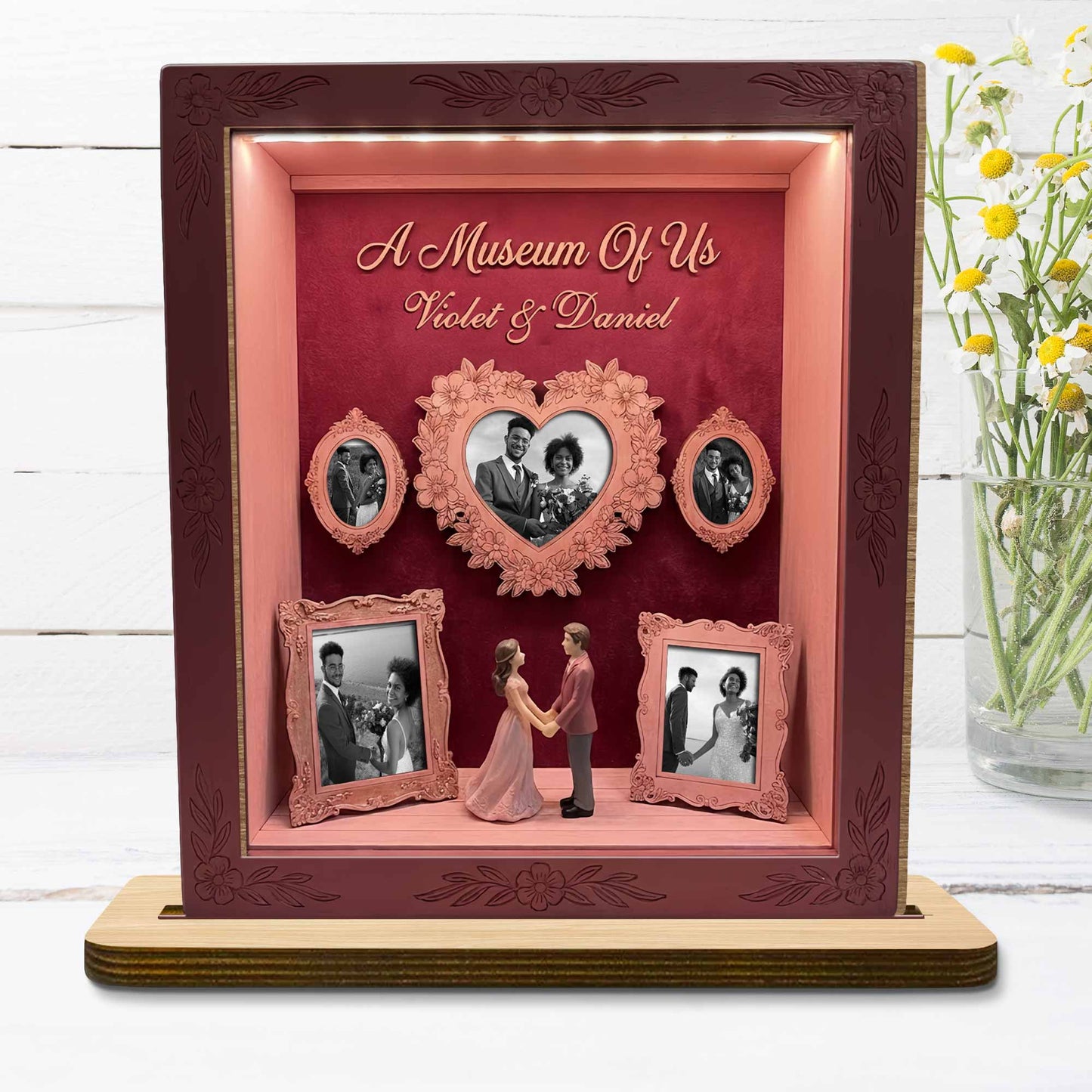 A Museum Of Us With Frames And Heart