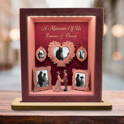 A Museum Of Us With Frames And Heart