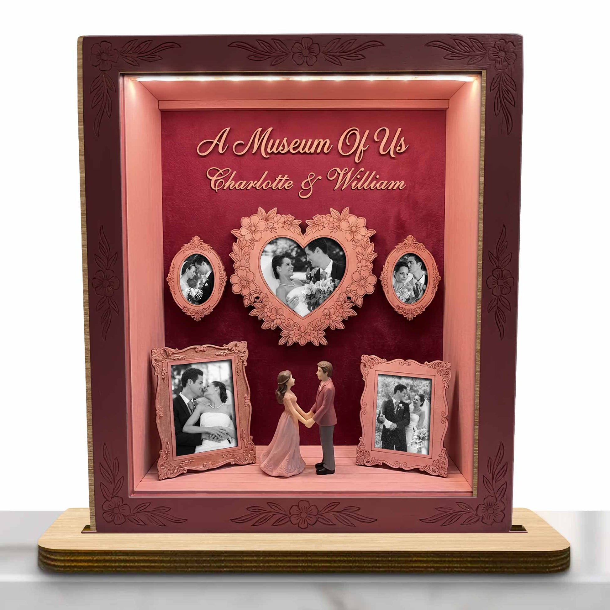 A Museum Of Us With Frames And Heart