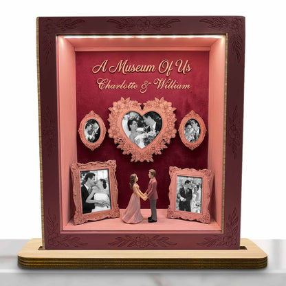 A Museum Of Us With Frames And Heart