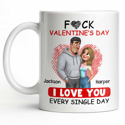 I Love You Every Single Day, Couple and Heart Design