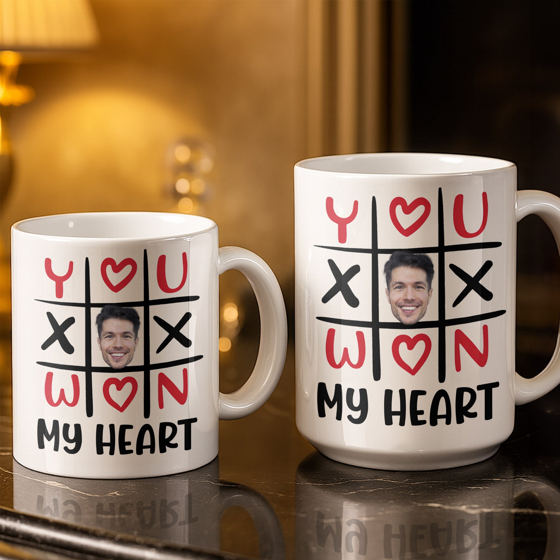 You Won My Heart With Tic-Tac-Toe And Hearts