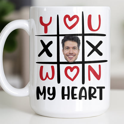 You Won My Heart With Tic-Tac-Toe And Hearts