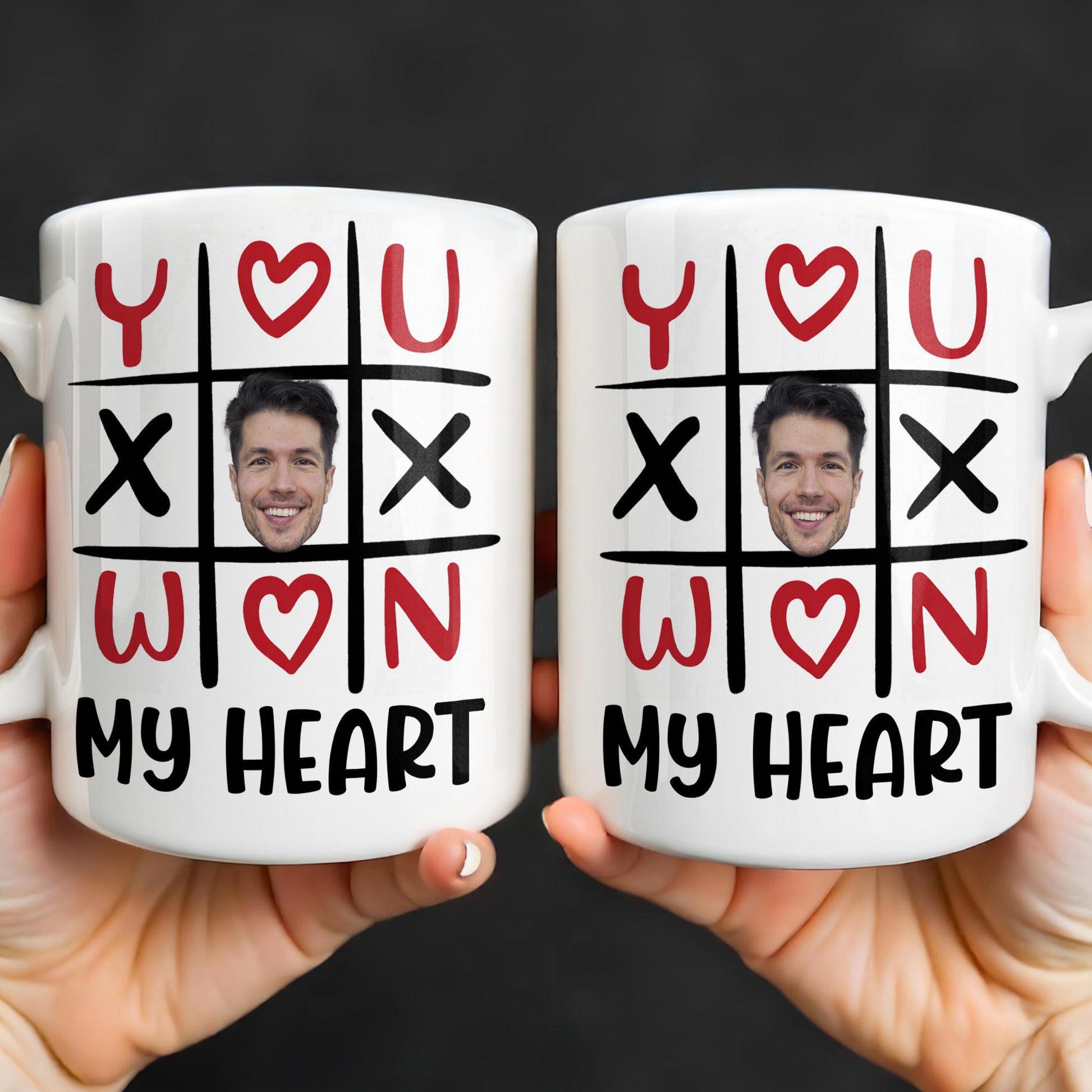 You Won My Heart With Tic-Tac-Toe And Hearts