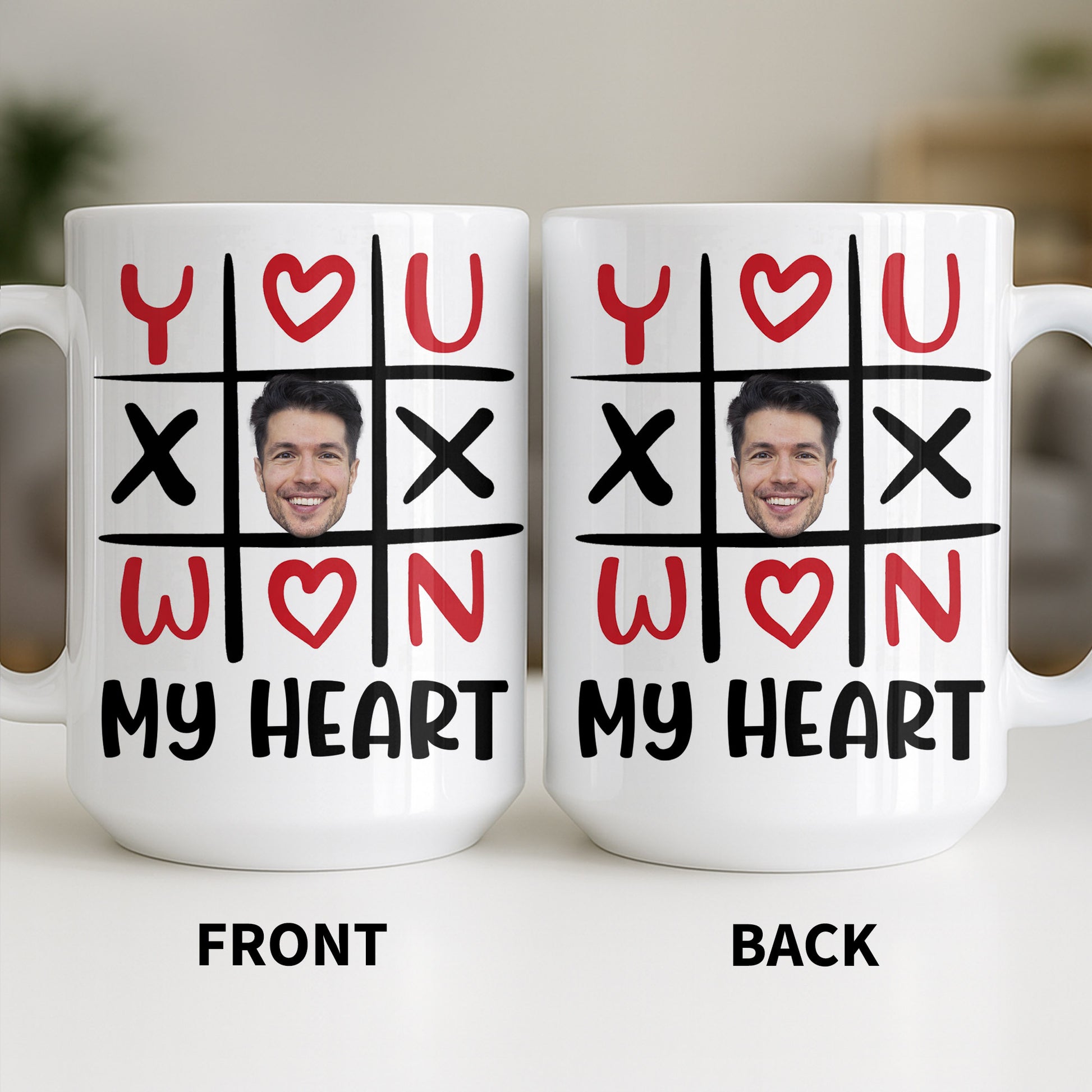 You Won My Heart With Tic-Tac-Toe And Hearts