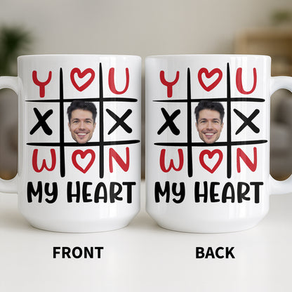 You Won My Heart With Tic-Tac-Toe And Hearts