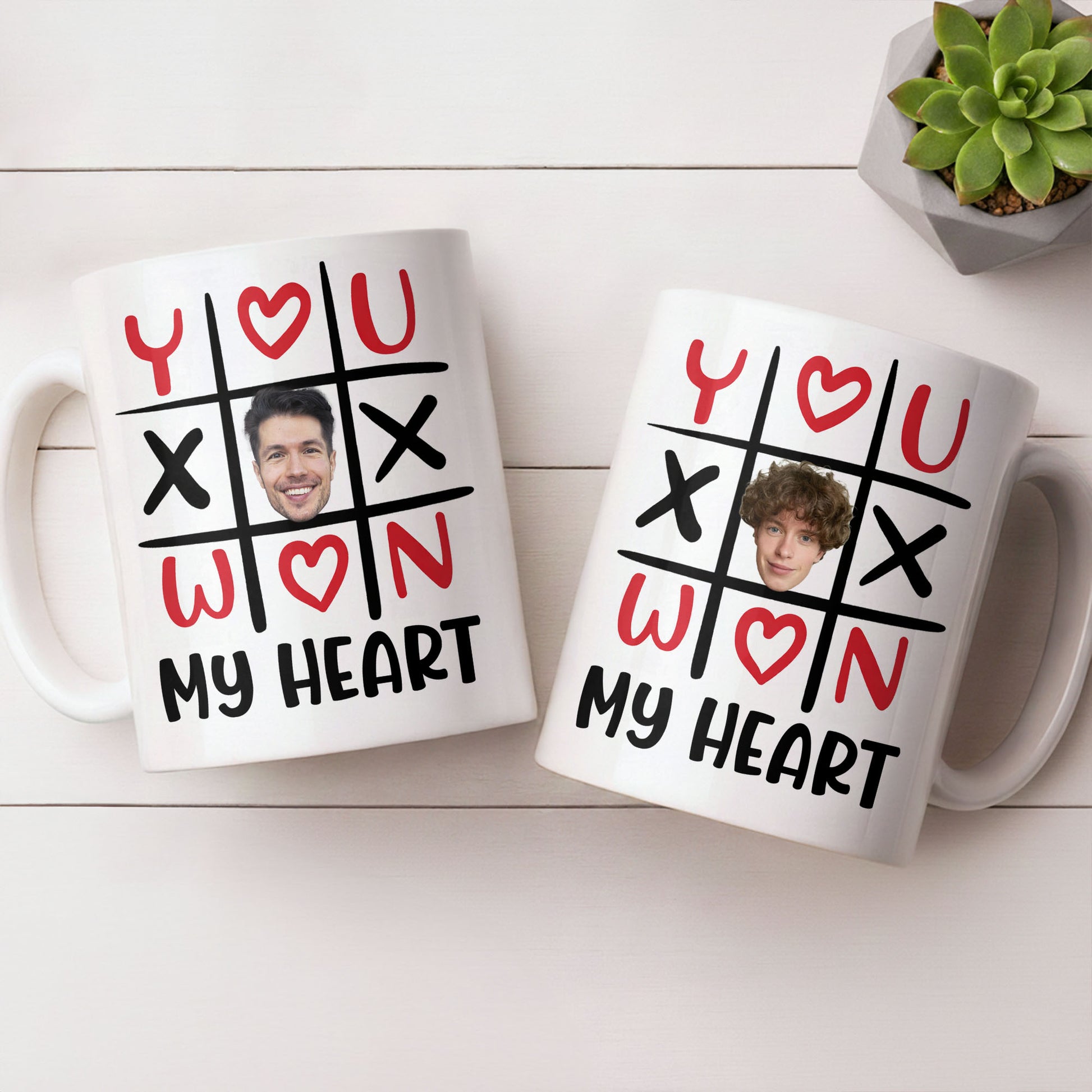 You Won My Heart With Tic-Tac-Toe And Hearts