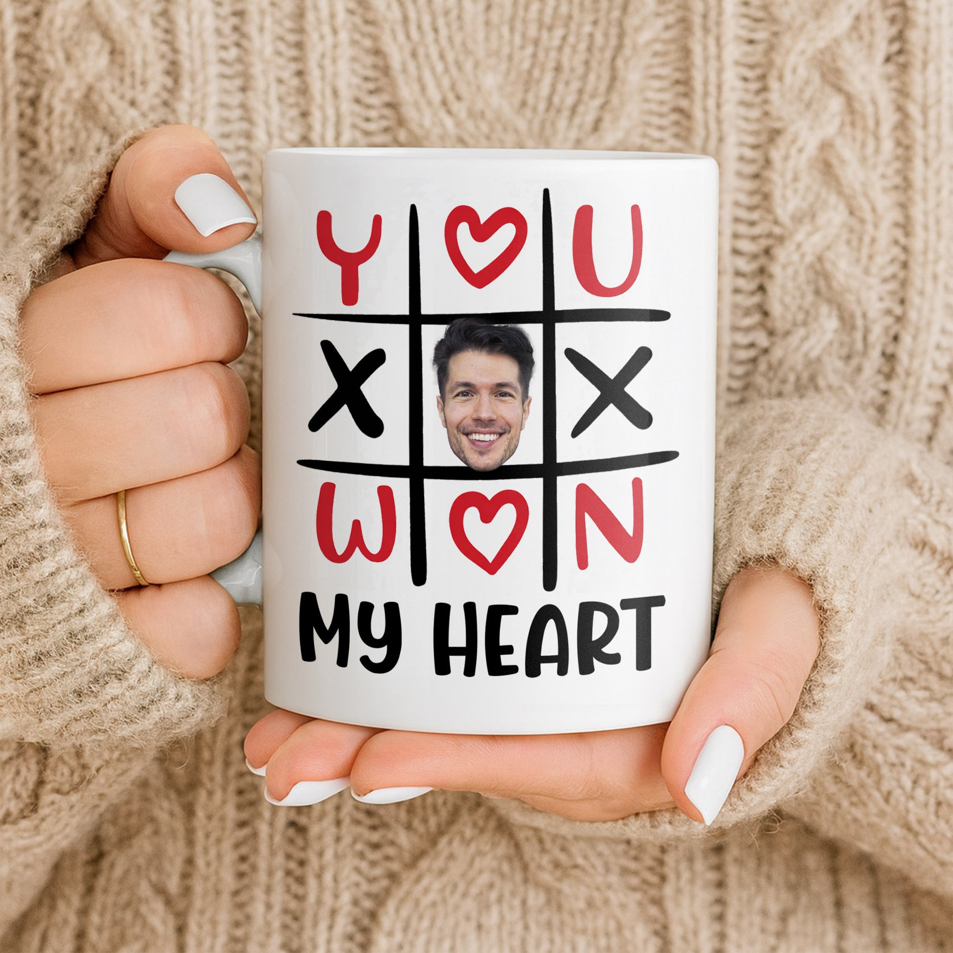 You Won My Heart With Tic-Tac-Toe And Hearts