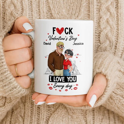 I Love You Every Day Hearts And Lip Prints