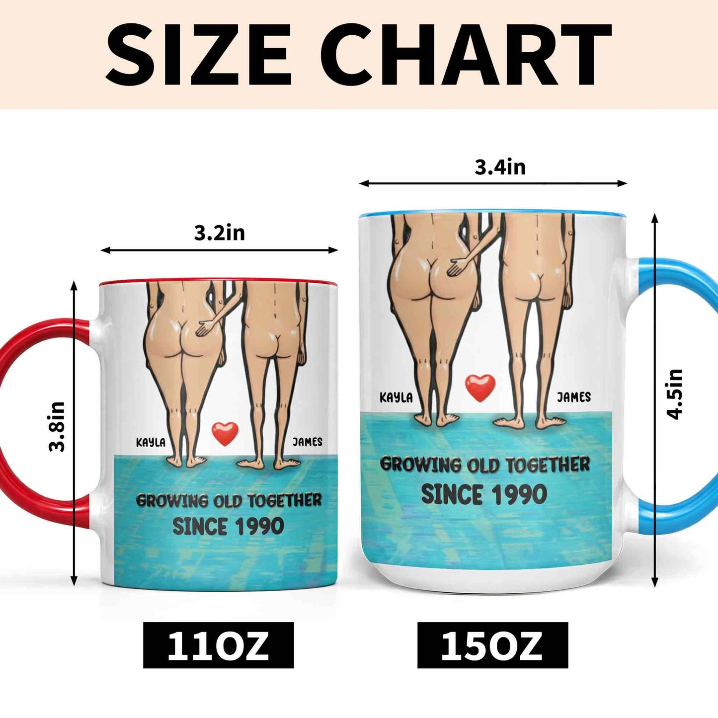 Growing Old Together, Heart And Couple