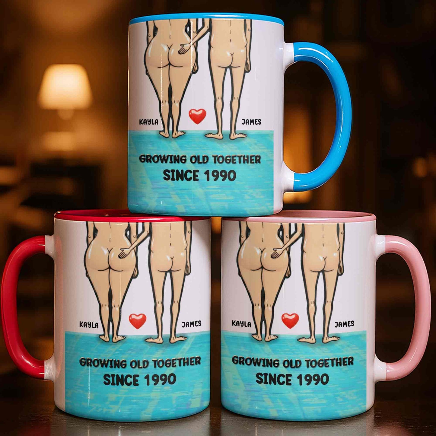 Growing Old Together, Heart And Couple