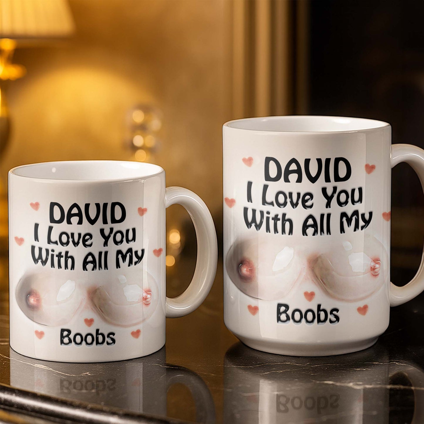 I Love You With All My Heart, Hearts Design