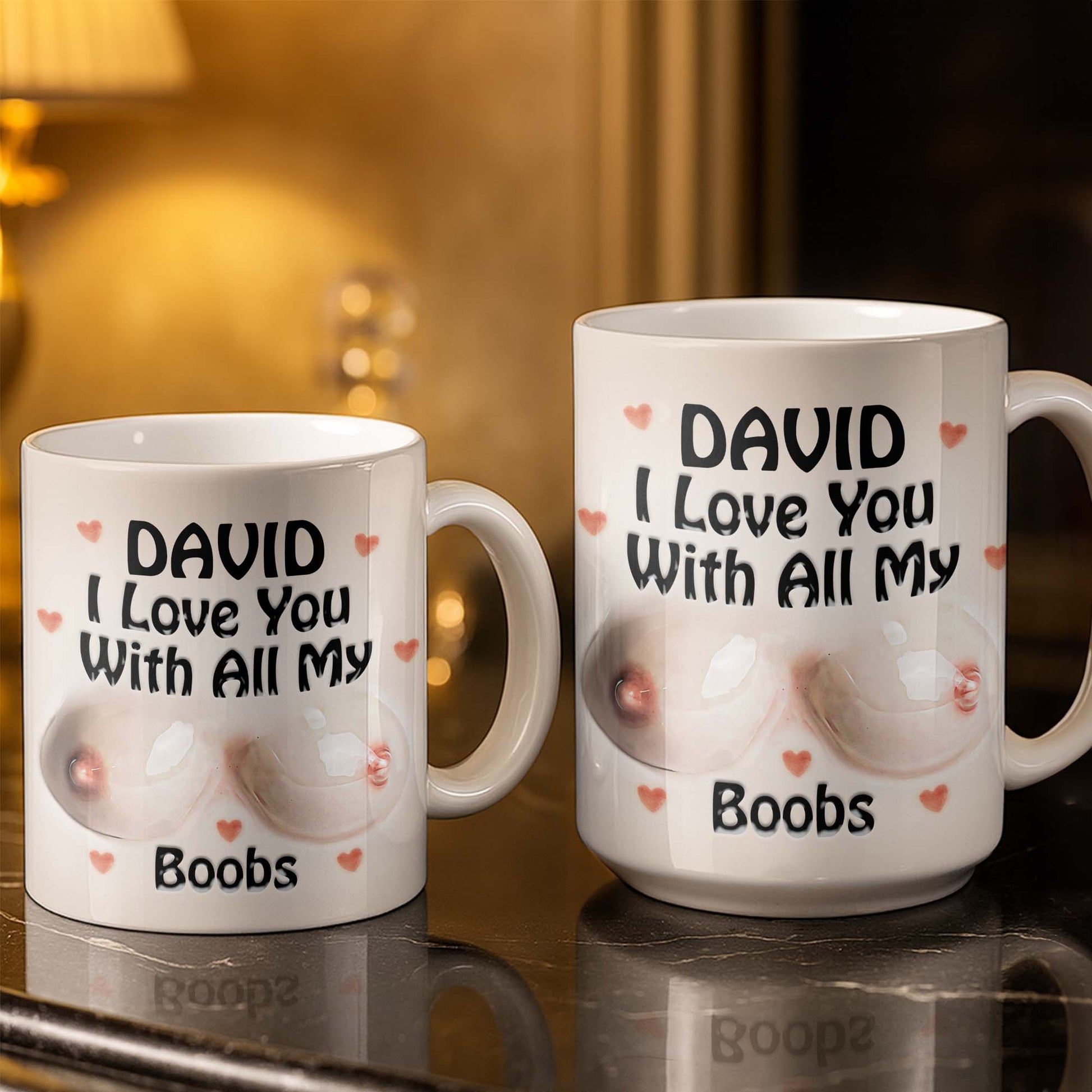 I Love You With All My Heart, Hearts Design