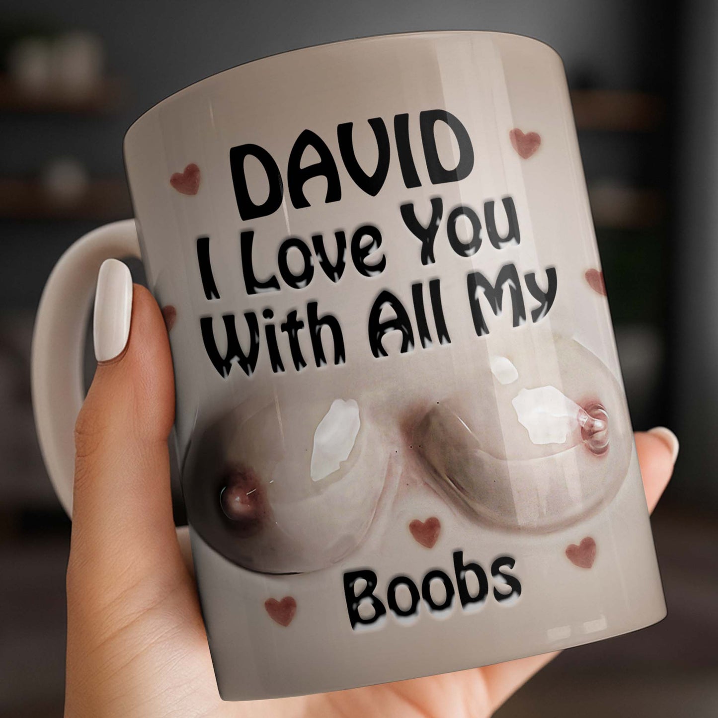 I Love You With All My Heart, Hearts Design