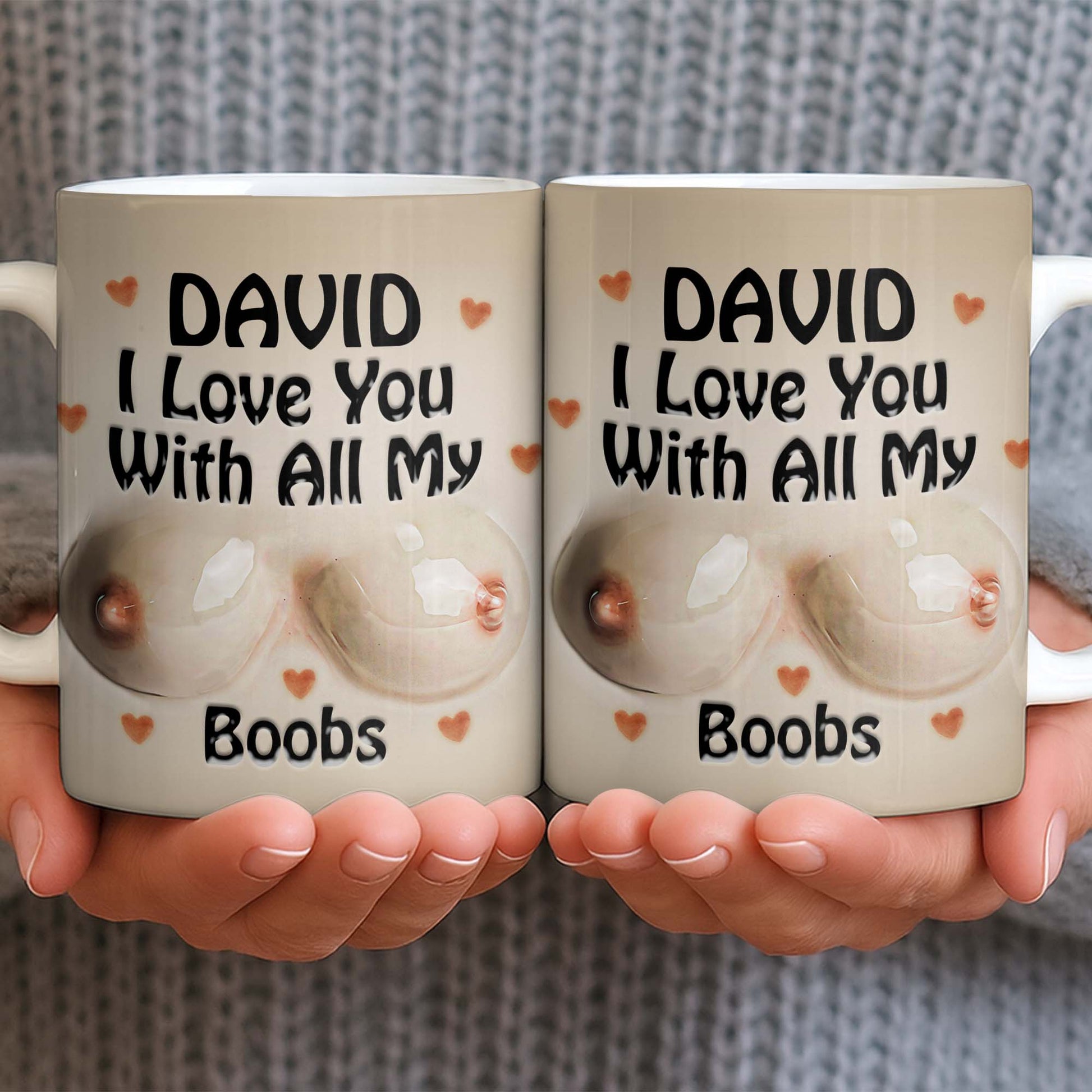 I Love You With All My Heart, Hearts Design