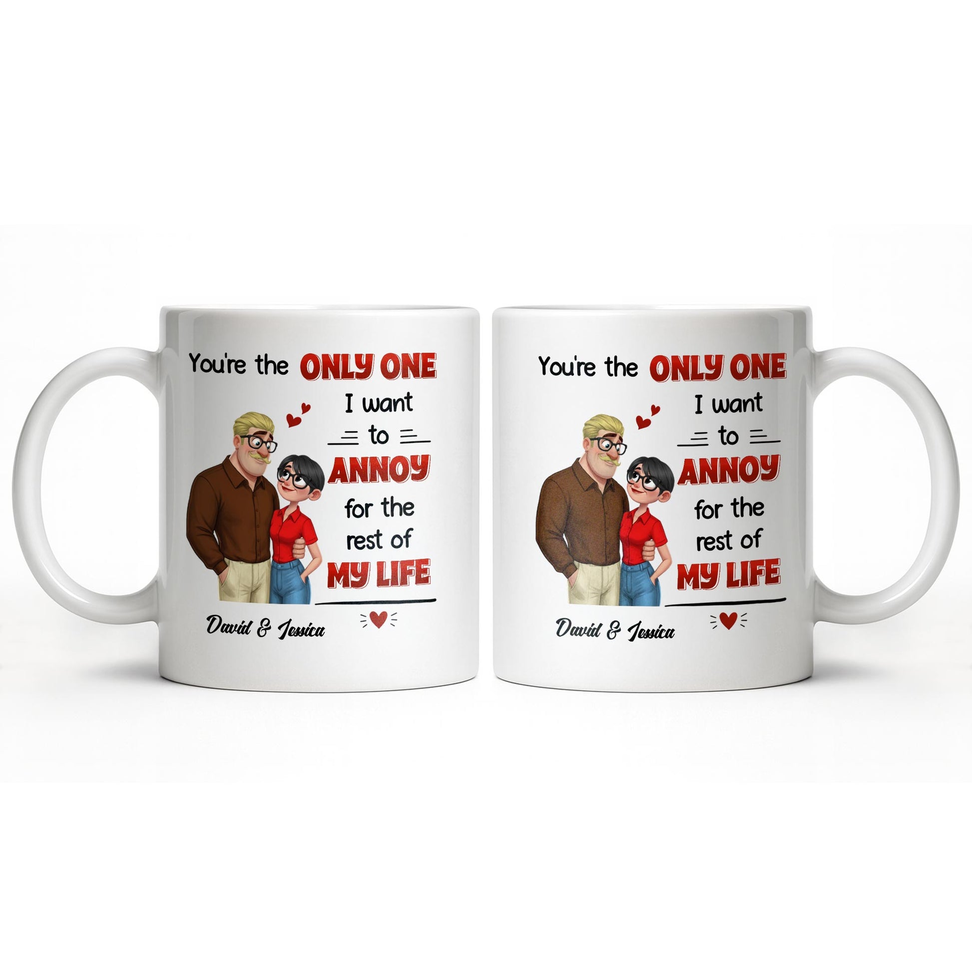You're The Only One I Want To Annoy, Couple Design