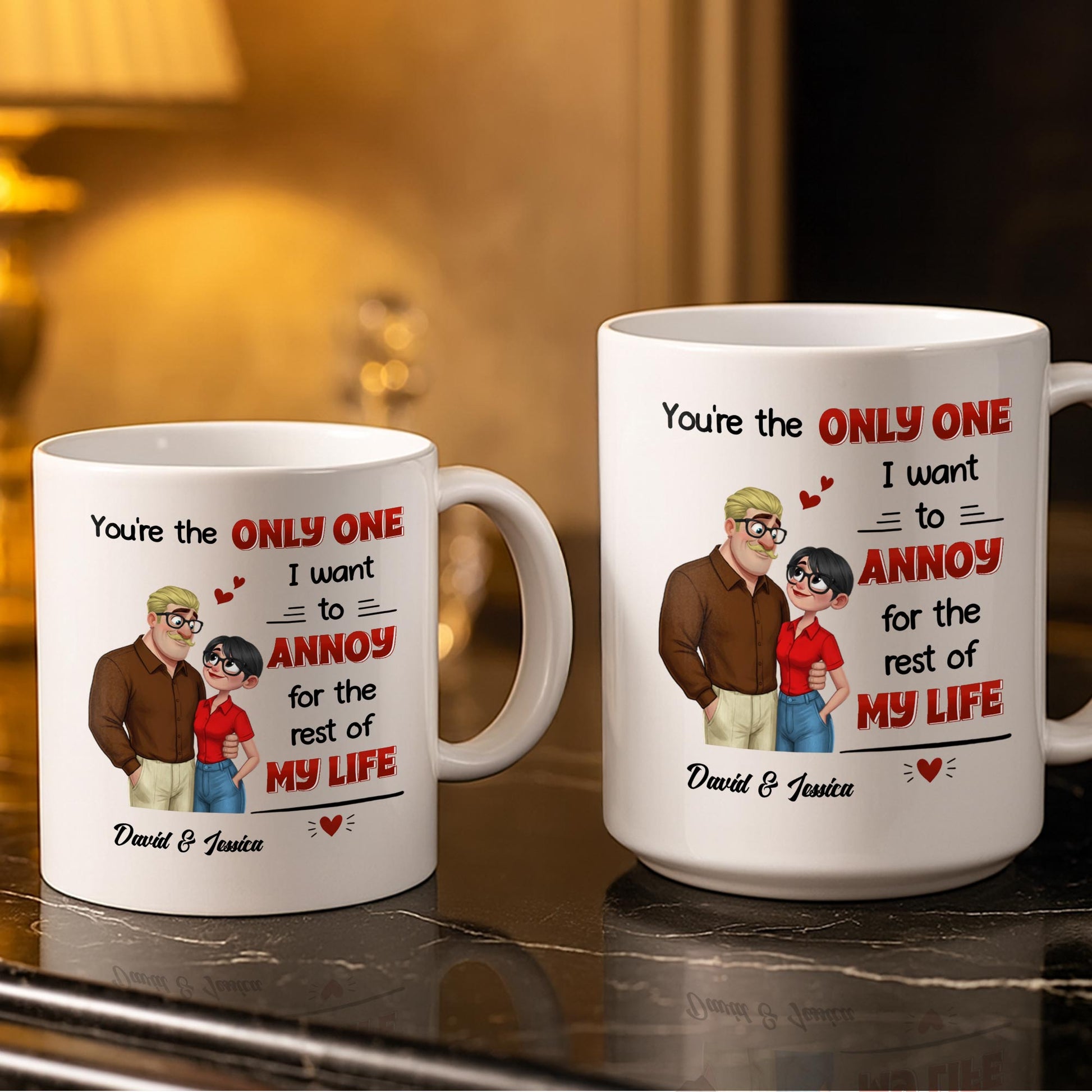 You're The Only One I Want To Annoy, Couple Design