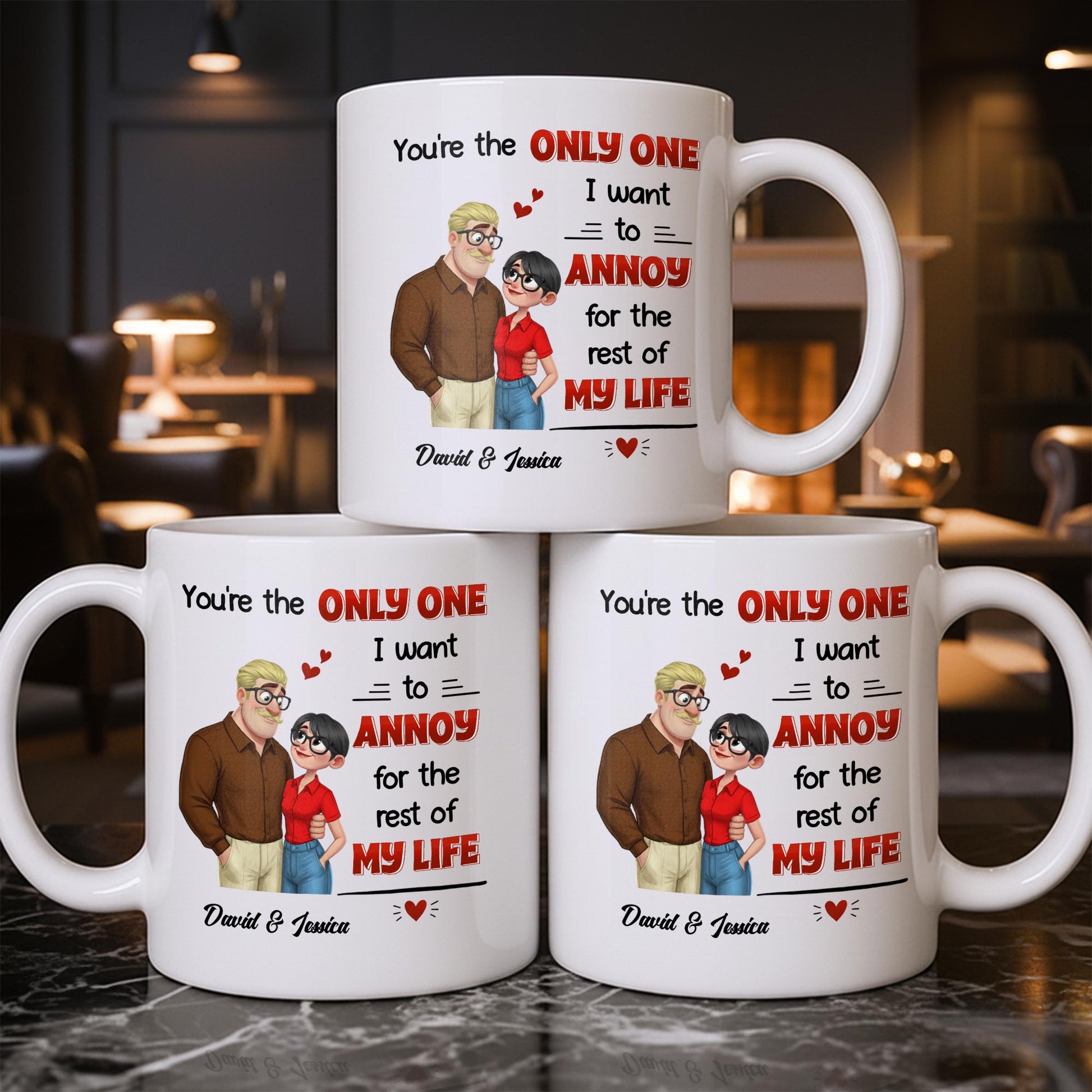 You're The Only One I Want To Annoy, Couple Design