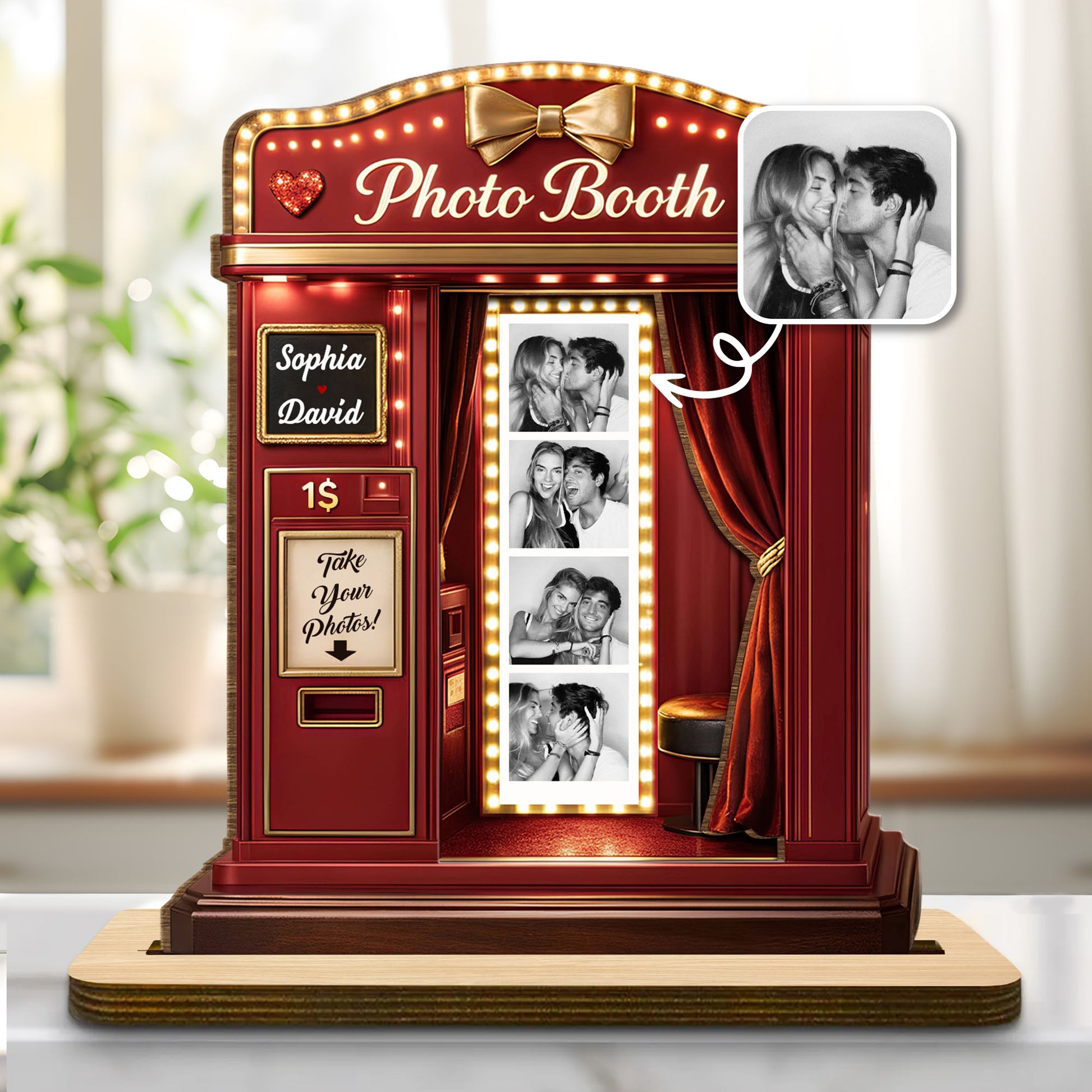 Take Your Photos Photo Booth With Lights