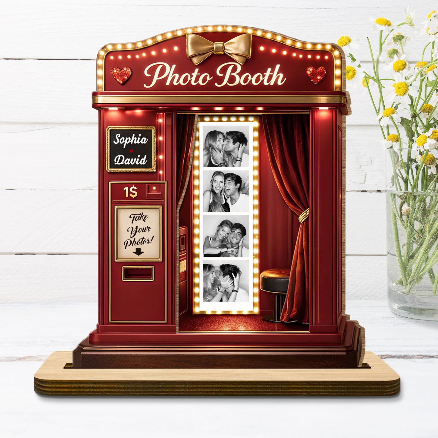 Take Your Photos Photo Booth With Lights
