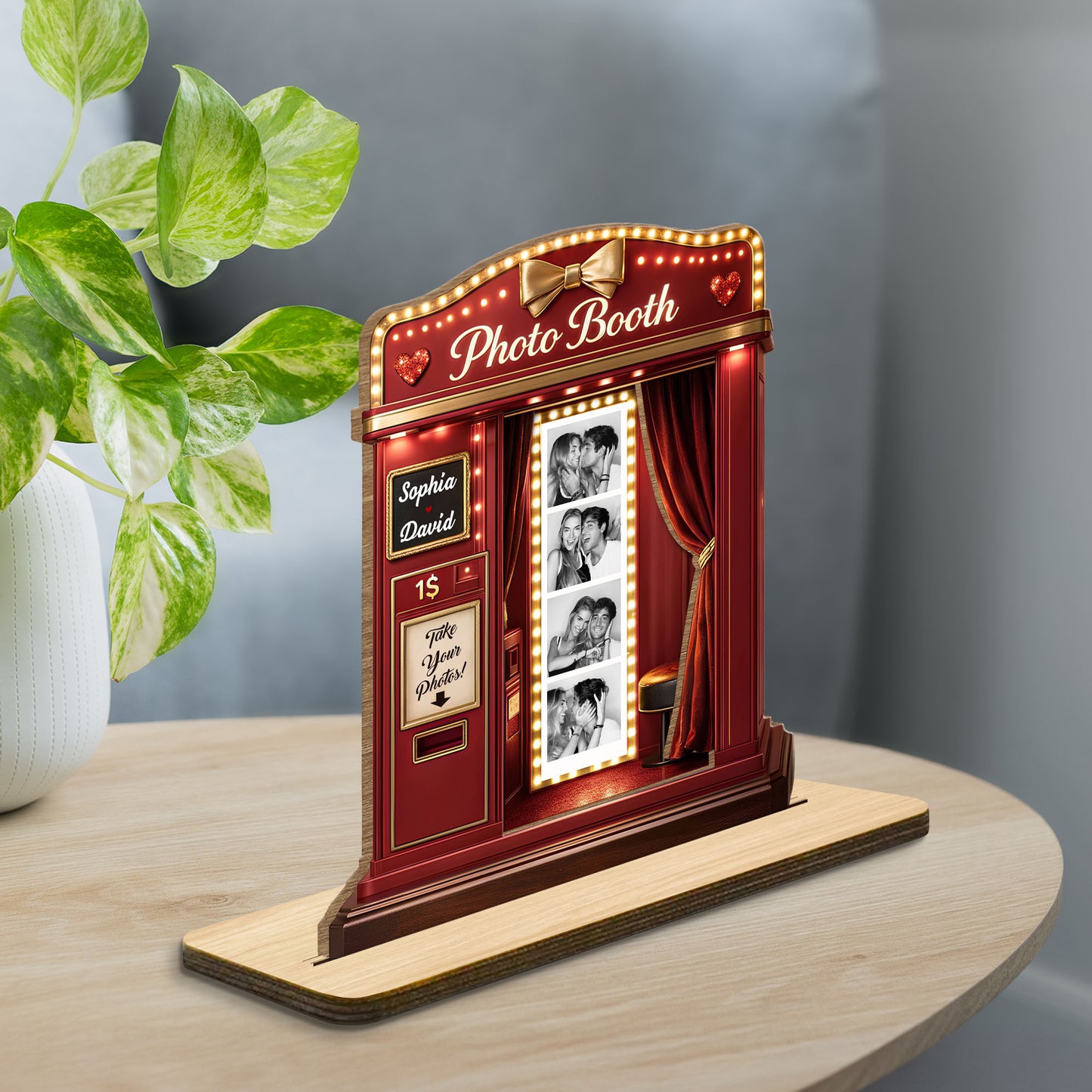 Take Your Photos Photo Booth With Lights