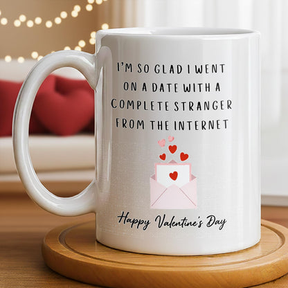 Glad I Went On A Date With A Complete Stranger, Hearts And Cityscape