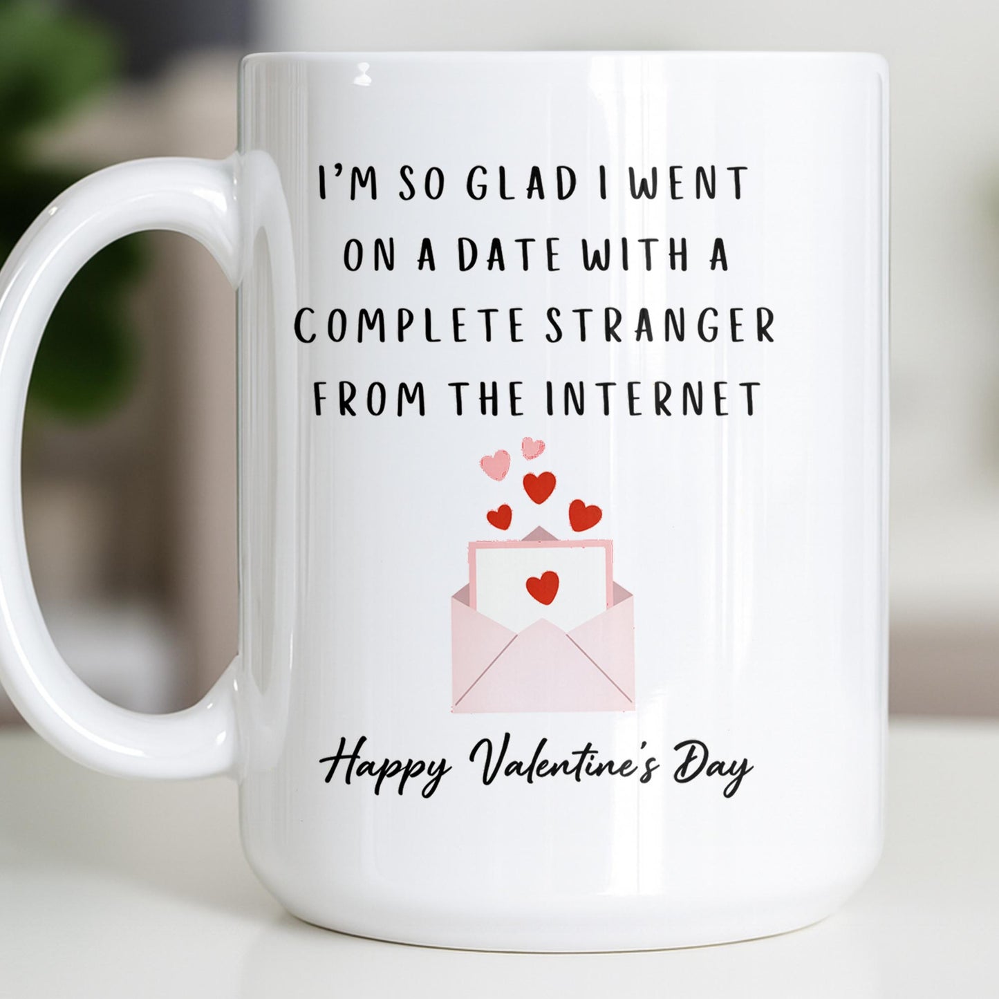 Glad I Went On A Date With A Complete Stranger, Hearts And Cityscape