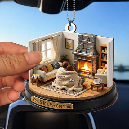 You & Me, We Got This, Cozy Fireplace Scene