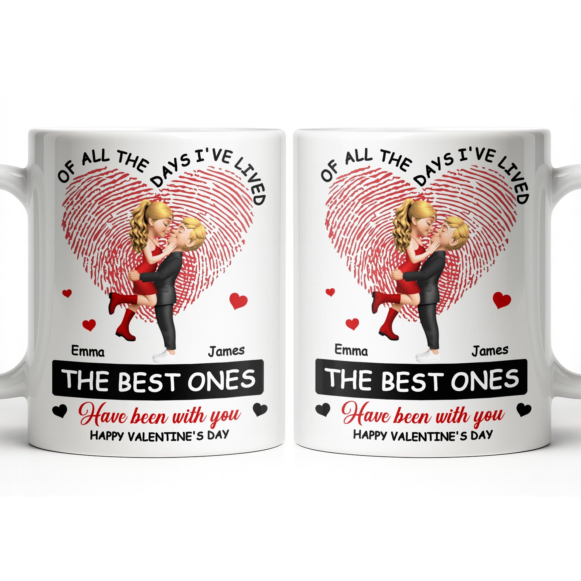 Of All The Days I've Lived, The Best Ones With Heart And Couple