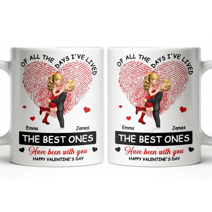 Of All The Days I've Lived, The Best Ones With Heart And Couple