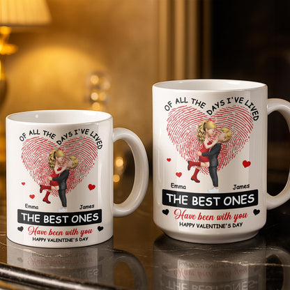 Of All The Days I've Lived, The Best Ones With Heart And Couple