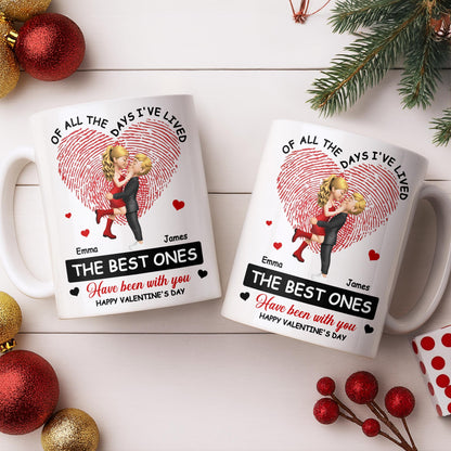 Of All The Days I've Lived, The Best Ones With Heart And Couple