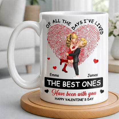 Of All The Days I've Lived, The Best Ones With Heart And Couple