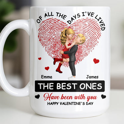 Of All The Days I've Lived, The Best Ones With Heart And Couple