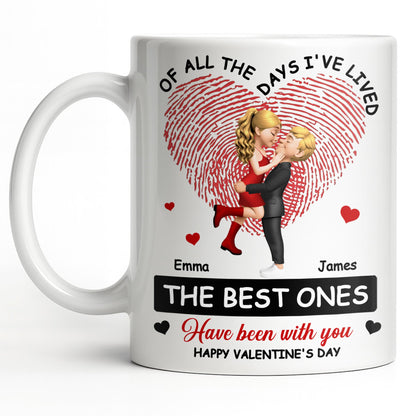 Of All The Days I've Lived, The Best Ones With Heart And Couple