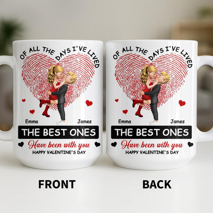 Of All The Days I've Lived, The Best Ones With Heart And Couple