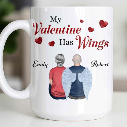 My Valentine Has Wings Angel Wings Design