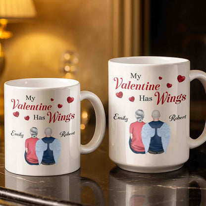 My Valentine Has Wings Angel Wings Design